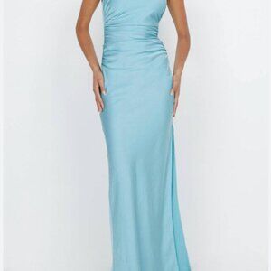 Bec & Bridge Emilia Scoop Neck Dress – Duck Egg – US 6